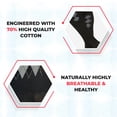 thumbnail image 6 of MAXAR Men’s Fashion Cotton Compression Support Socks, X-Large, 6 of 7