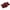 Burgundy, variant on 20-inch by 19-inch Twill Chair Cushion (Set of Two)