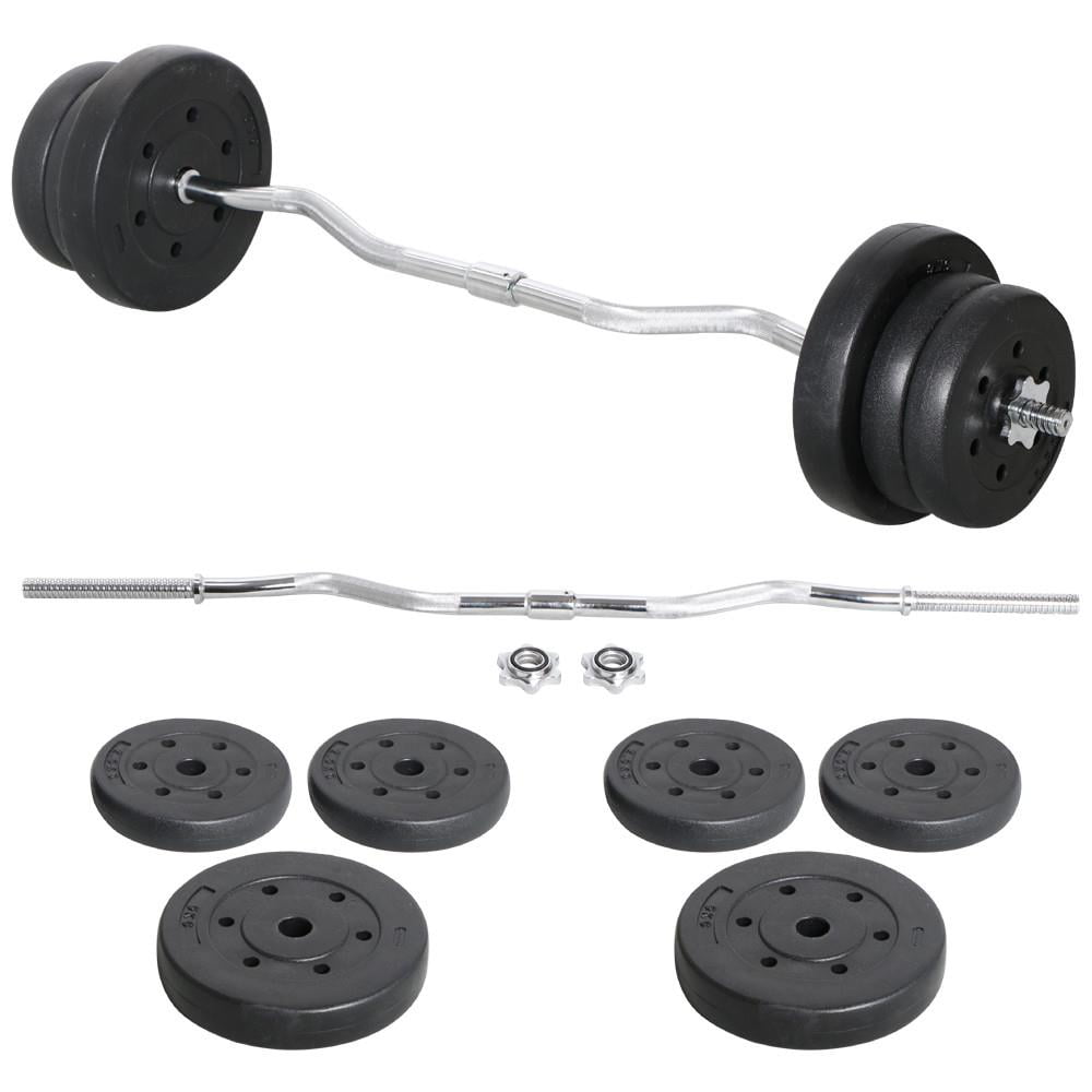 Details about   Barbell Olympic Curl Bar Lifting Training Weight Dumbbell Home Workout Fitness 