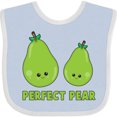 thumbnail image 3 of Inktastic Perfect Pear Couple Funny Fruit Pair Boys or Girls Baby Bib, 3 of 4