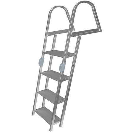 - JIF Ladder 4 Step Angled Folding Dock Ladder - ERR4