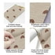 thumbnail image 4 of Organizador Colgante para Cabecera, Doble Capa con Bolsillos, Cesta de Tela con Diseño Estampado, 40 x 20 x 1 cm para Almacenamiento de Dormitorio, 4 of 6