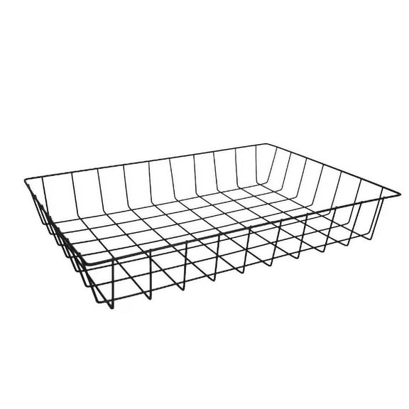 Black Wire Tray - Keep Your Desk Organized and Clutter-Free, Available in Black Office Classroom Bedroom Decor