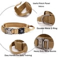 thumbnail image 4 of Collar táctico para perros Xqpetlihai impermeable con soporte para airtag, 4 of 5