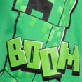 thumbnail image 4 of Set de camiseta Minecraft Creeper para niños grandes con pantalones cortos 14-16, 4 of 8