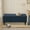 Denim Blue, variant on Abble 38'' Ottoman with Upholstered Storage Bench Long End of Bed Seat with Storage Large Hinged Storage Ottoman Bench Bedroom Bench with Button for Bedroom Living Room Entryway, Beige