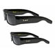 thumbnail image 3 of Set de gafas de sol Locs para padre e hijo a juego UV400 Protect, 3 of 4