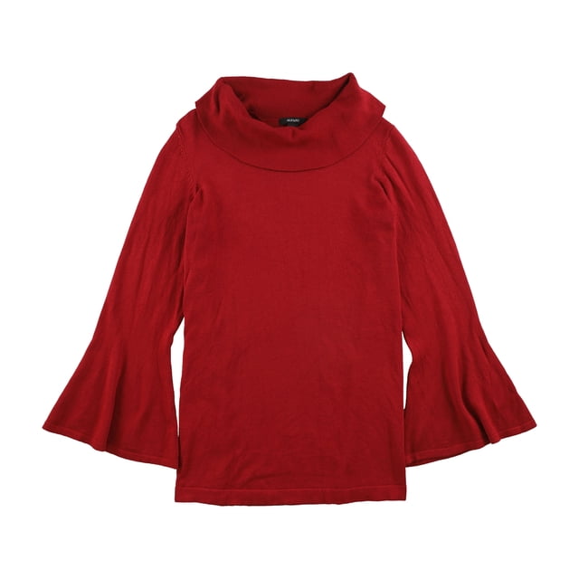 Suéter con cuello vuelto Alfani para mujer rojo extra pequeño