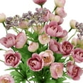 thumbnail image 3 of Mainstays 18in Indoor Artificial Ranunculus Bundle, Ranunculus Flower, Pink Color, 3 of 10