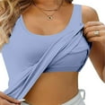 thumbnail image 2 of SHITINN Workout Set Baseball Mom Tops for Women Womens Tank Tops with Built In Bras 2025 Summer Casual Crew Neck Sleeveless Camisole Plus Size Padded Workout Tops, 2 of 4