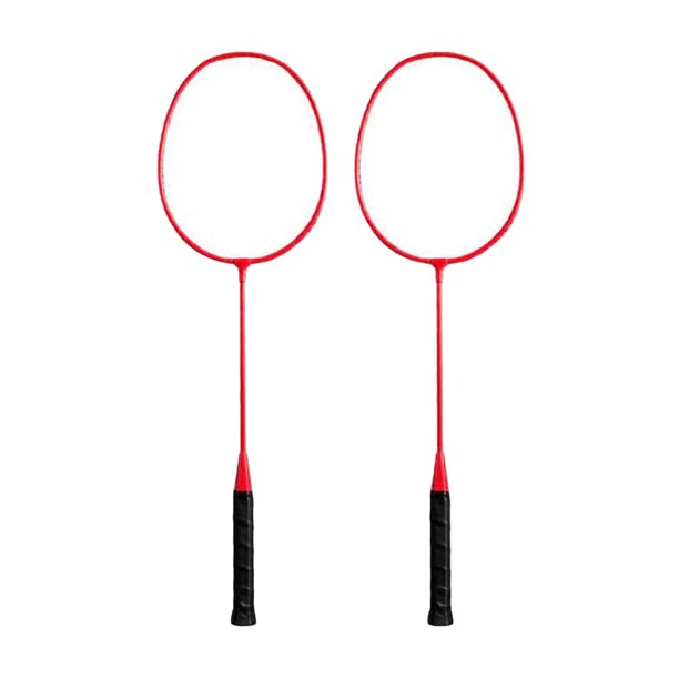 Raquetas De Bádminton, 2 Uds., Equipo De Bádminton Para Playa, Interior, Exterior, Patio Trasero, Rojo DYNWAVEMX Raquetas de bádminton