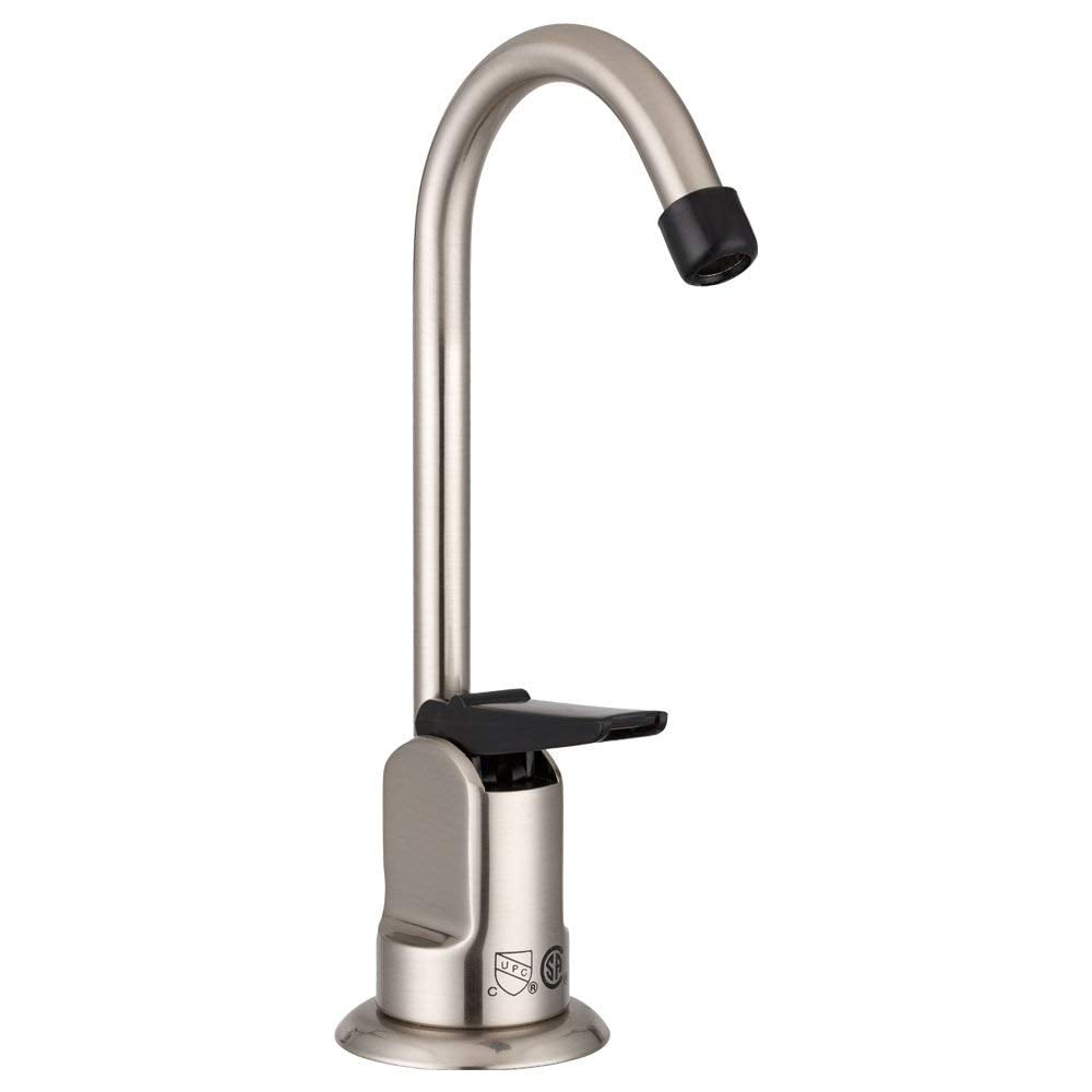 Dura Faucet RV Drinking Fountain Faucet Brushed Satin Nickel