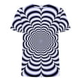 thumbnail image 4 of Lilgiuy Mens Workout Shirts Trendy 3D Printing Street Casual Short Sleeve Crew Neck Loose Fit Summer Tee for Gym Exercise Fitness(M-5Xl), 4 of 5