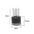 thumbnail image 2 of Foot Protector Rubber Seal Pads Spring Set For Air Compressor Type 65/90/95/105, 2 of 2