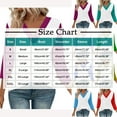 thumbnail image 5 of Plebaso 3/4 Length Sleeve Tops for Women Summer V Neck Color Block Casual Dressy Blouses Fall Tunic Shirts, 5 of 5