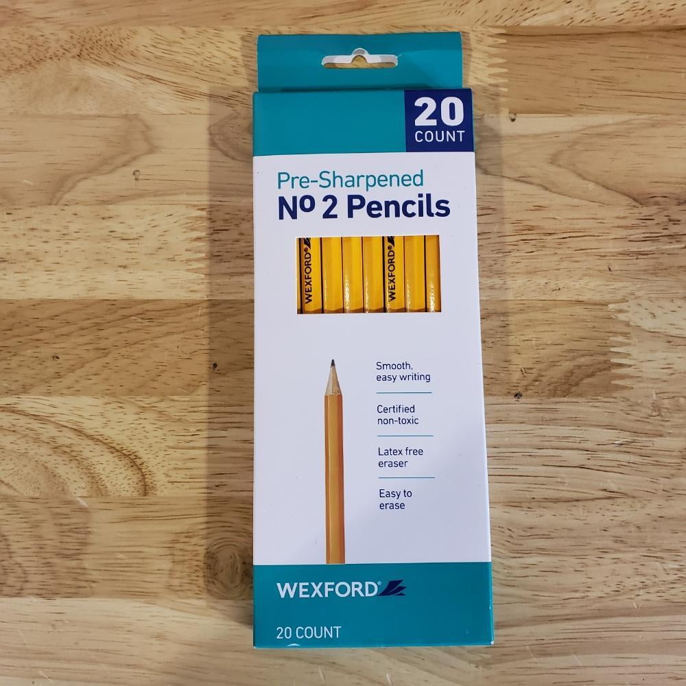 Wexford Premium Pencil Case 2 Zipper Black