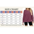 thumbnail image 6 of TEMOFON Sweatshirts for Women Crewneck Long Sleeve Tunic Tops Casual Fall Pullover Sweatshirts Loose Shirts for Women Winter Clothes, 6 of 9