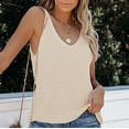 thumbnail image 7 of Mittory Womens Summer Sleeveless V Neck Sweater Vest Fall Knitted Loose Cami Tank Tops, 7 of 7