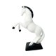 thumbnail image 5 of Estatua de caballo de resina, figura para chimenea, gabinete de negocios, escritorio, escultura de animal Blanco, 5 of 9