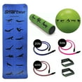 thumbnail image 2 of Prism Fitness 400-150-031-1 Smart Necessity Resistance Band Exercise Mat Bundle, 2 of 8