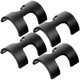 thumbnail image 2 of Black Aluminum Alloy Bike Handlebar Stem Reducer Conversion Sheet for Repair Use Size 1.5 Inches, 2 of 5