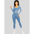 thumbnail image 4 of Set Deportivo Unitalla Mujer Gym Yoga o Casual Blusa y Pants, 4 of 5