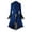A-Blue234, variant on Womens Gothic Tailcoat Long Sleeve Lace Panel High Low Victorian Jacket Coat