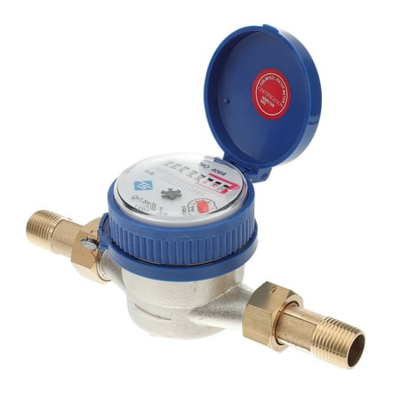 

NUOLUX Water Meter Water Flow Meter Cold Water Meter For Garden And Home Use