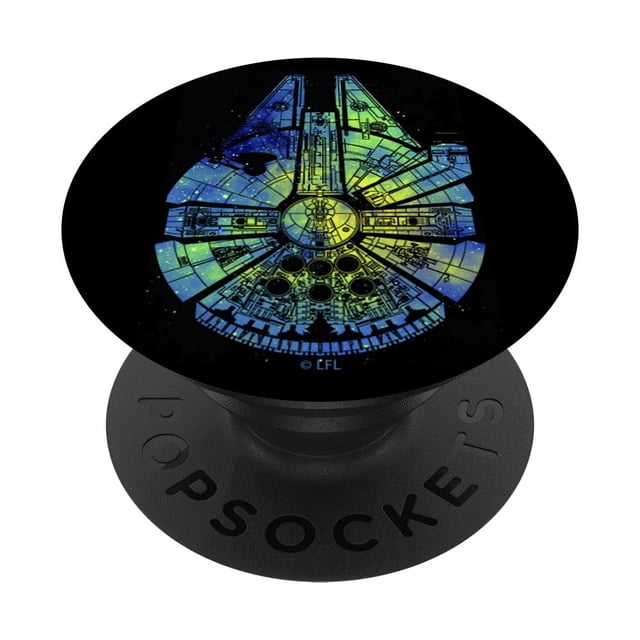 PopGrip Adhesivo Star Wars Halcón Milenario Tie Dye Galaxia