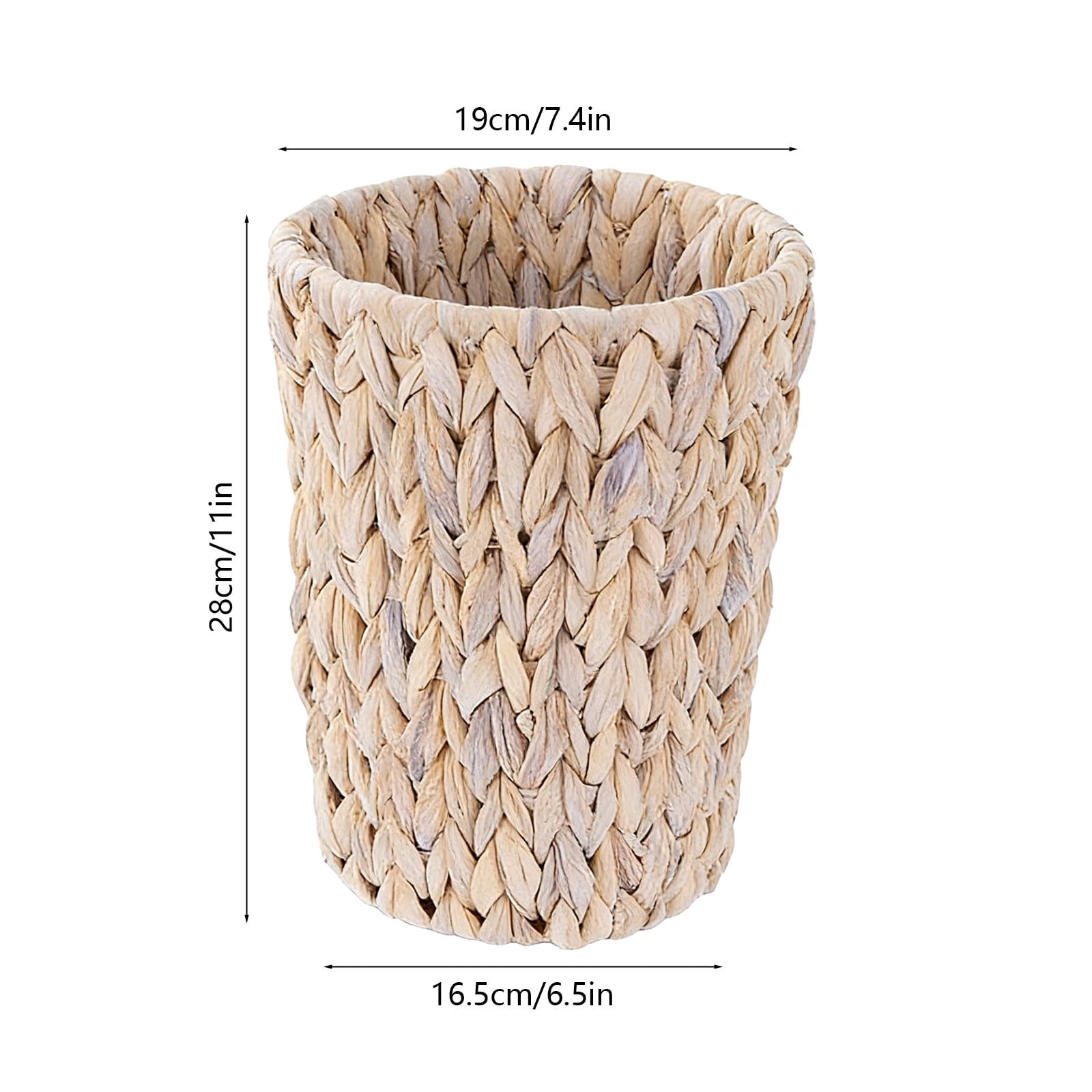 Viflosae Storage Baskets for Organizing Boho Home Decor Metal Meshround Garbage Can Trash Can Garbage Can Wastebaskets for Bathroom Bedroom Office Kitchen Small Space Living Trash Bin