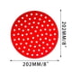 thumbnail image 2 of onlyliua Ofertas Especiales Alfombrilla Antiadherente Reutilizable para Freidora, 2 of 2