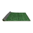 thumbnail image 2 of Ahgly Company Indoor Round Abstract Emerald Green Modern Area Rugs, 6' Round, 2 of 4