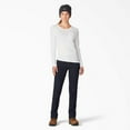 thumbnail image 4 of Dickies Women's Cooling Long Sleeve Pocket T-Shirt, Whiter, S, 4 of 5