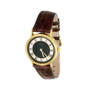 Ladies Brown Leather Strap Watch