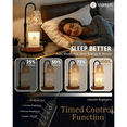 thumbnail image 5 of XYXZEN Candle Warmer Lamp, Dimmable Adjustable Height Lamp with Timer, Scented Wax Melt Lamp Present for Women Bedroom Home Decor with 2*50W Bulbs, 5 of 8