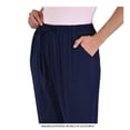 thumbnail image 3 of Pantalón George para Mujer, Pierna Amplia Elastico y Moño Marino Talla EG, 3 of 4