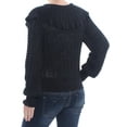 thumbnail image 2 of Free People Womens Crazy in Love Pullover Sweater, Black, X-Small, 2 of 2