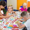 thumbnail image 4 of Póster para colorear Gatherfun Giant 76x183 cm Happy New Year, 4 of 7