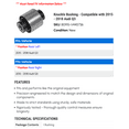 thumbnail image 2 of Knuckle Bushing - Compatible with 2015 - 2018 Audi Q3 2016 2017, 2 of 2