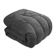 thumbnail image 2 of Evolive 4pc Set Pinch Pleat/Kiss Pleat, Pintuck Comforter Set with Pompom, 2 of 7