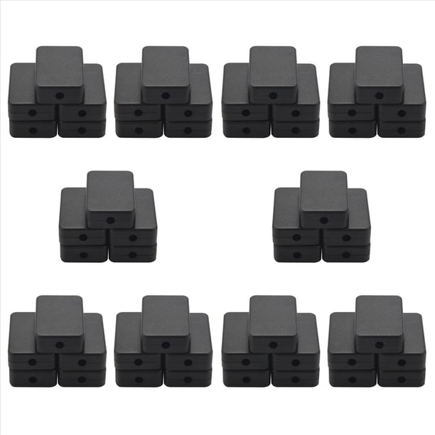 50pcs Impermeable Caja de Conexion de Plastico Caja de Proyecto Electrico Electrico 55x35x15mm