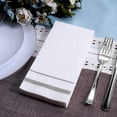thumbnail image 3 of Servilletas de baño desechables FOCUSLINE 200 Linen Feel Silver, 3 of 7