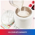 thumbnail image 3 of Total Chef Ice Cream Factory Automatic Ice Cream Maker 1.2Liter White, 3 of 18