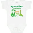 thumbnail image 3 of Inktastic Grandma Grandpa Love Me Dinosaurs Boys Baby Bodysuit, 3 of 5