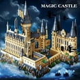 thumbnail image 4 of Micro Bricks City Creative Medieval Magic Castle Series School Architecture Palace Model Building Blocks Gifts Kid Assembly Toys, 4 of 8