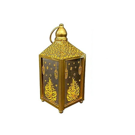 

TureClos LED Ramadan Lantern Warm White 3D Holographic Star Light Small Indoor Table Decor for Wedding Centerpiece or Ramadan Decorations