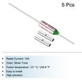 thumbnail image 3 of Uxcell 5Pcs Fusible Térmico Metálico SF121 10A 250V con Conector de Terminal, 3 of 6