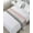 Gray Pink, variant on Bed Runner Scarf for Twin Size Bed, Beige Beds Scarf Throws for Foot of Bedding, Simple Gradient Ice Hockey Funny Sport Game Art Decorative Beds Runners for Bedroom Guestroom, 71"x20"