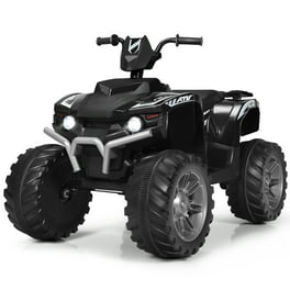 YUNTOPKIDS 24V Ride on ATV 4 Wheeler,Kids ATV for Kids with 2