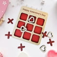 thumbnail image 4 of Día de San Valentín Amor Juego de Mesa de Madera Estrategia de Amor Juego de Mesa Romántico Juego de Mesa de la Familia Juguete Interactivo, 4 of 5